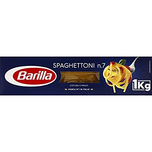 Barilla Spaghettoni No. 7 Nr. Nummer 7 Masters of Pasta Sonderedition 1kg Inhalt aus Frankreich von Barilla