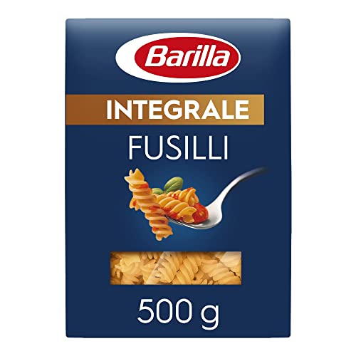Barilla Pasta Integrale Fusilli – Vollkorn-Hartweizengrieß-Pasta mit natürlichen Ballaststoffen, 500 g von Barilla