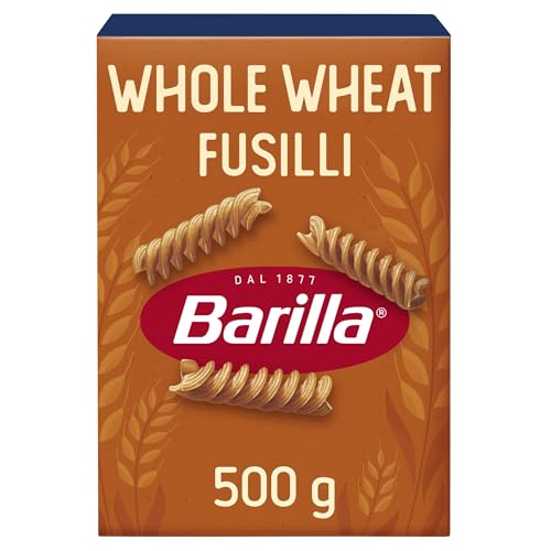 Barilla Pasta Integrale Fusilli – Vollkorn-Hartweizengrieß-Pasta mit natürlichen Ballaststoffen, 500 g von Barilla