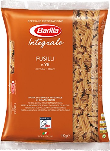 Barilla Vollkorn Pasta Fusilli Integrale – 1kg (Packung mit 2) von Barilla