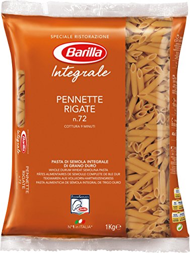 Barilla Vollkorn Pasta Pennette Rigate Integrale – 1kg) von Barilla