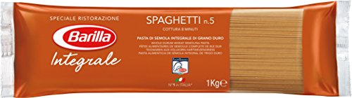 Barilla Vollkorn Pasta Spaghetti n. 5 Integrale – 5er Pack (5x1kg) von Barilla