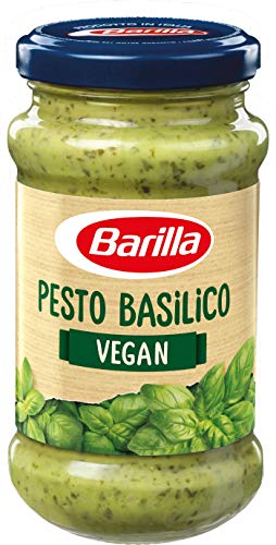Barilla grünes Pesto Basilico vegan – Pesto 8er Pack (8x195g) von Barilla