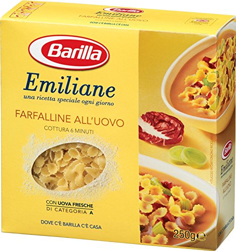 Emiliane Uovo 114 Farfalline - 6 pezzi da 250 g [1500 g] von Barilla