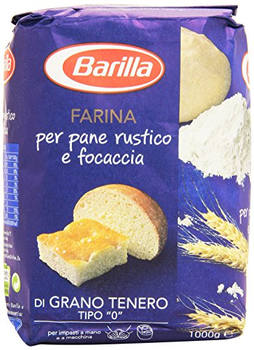 Farina Barilla Tipo "0" per Pizza Napoli Pizzamehl Pizza Mehl 1kg von Barilla