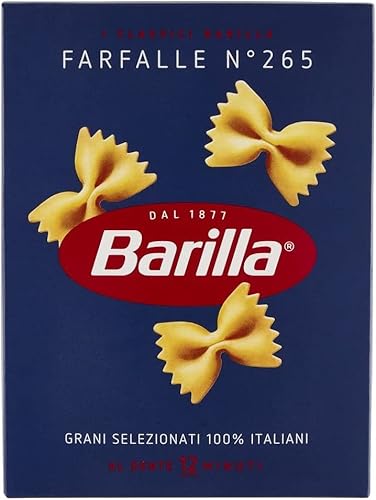 Pasta Barilla Farfalle Nr. 265 italienisch Nudeln 500 g pack Pasta Barilla Farfalle Nr. 265 italienisch Nudeln 500 g pack von Barilla