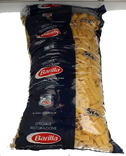 Pasta Barilla Mezze maniche rigate Ristorante Nr. 84 italienisch Nudeln 5kg pack von Barilla