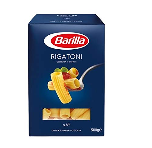Pasta Barilla Rigatoni Nr. 89 italienisch Nudeln 500 g pack von Barilla