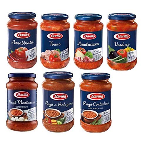 TESTPAKET Barilla Pastasauce tomatensauce 7 x 400g aus italien von Barilla