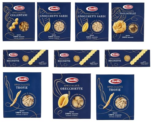 TESTPAKET Pasta Barilla Specialità italienisch Nudeln 10 pack x 500 g von Barilla