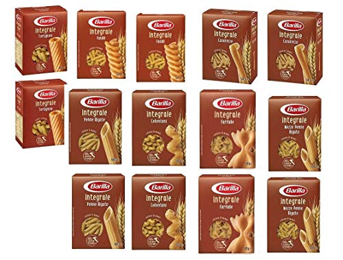 TESTPAKET Pasta Barilla integrali Vollkorn italienisch kurze Nudeln (14 x 500g) von Barilla