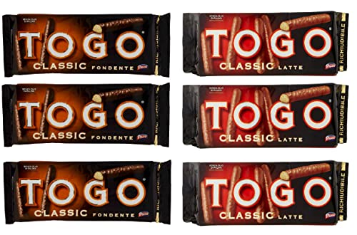 Testpaket Pavesi Togo Classic latte e fondente schoko riegel Kekse m dunkle schokolade 6x 120g kuchen snack Testpaket Pavesi Togo Classic latte e fondente schoko riegel Kekse m dunkle schokolade 6x 120g kuchen snack von Barilla