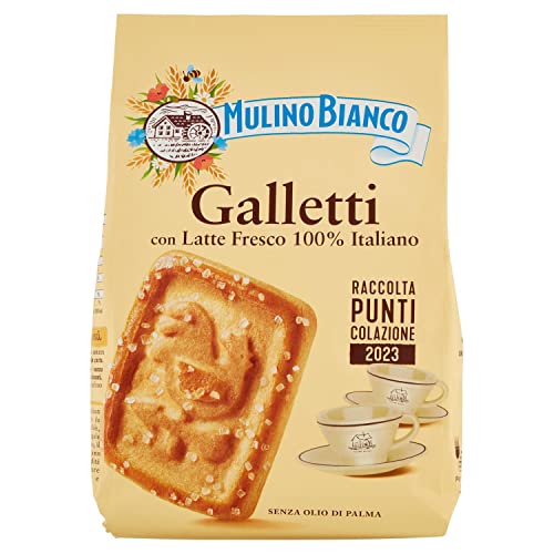 Weiße Mühle Kekse Frollini Galletti mit frischer Milch, 100% italienisch, 350 g Weiße Mühle Kekse Frollini Galletti mit frischer Milch, 100% italienisch, 350 g von Barilla