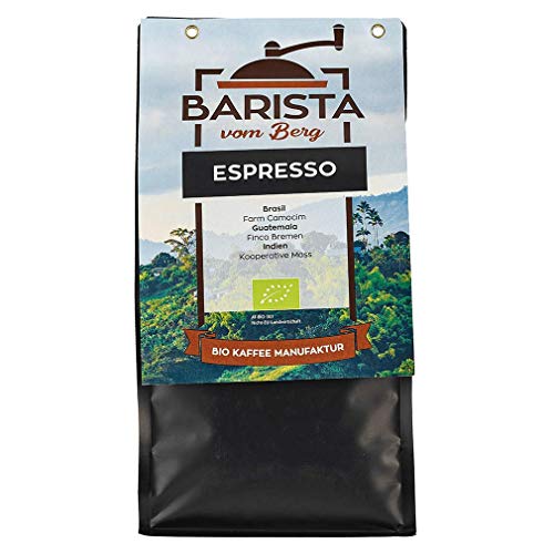 Bio Espresso 1 x 500 gr von Barista vom Berg