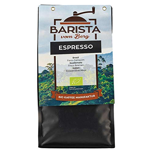 Barista vom Berg Bio Espresso (1 x 500 gr) von Barista vom Berg