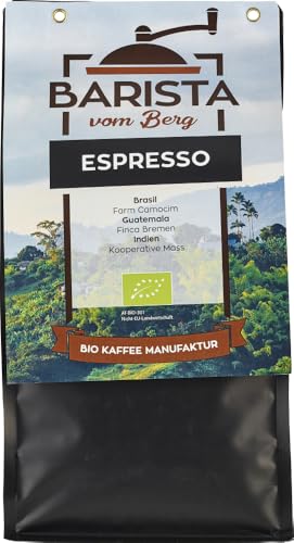 Bio Espresso 2 x 500 gr von Barista vom Berg