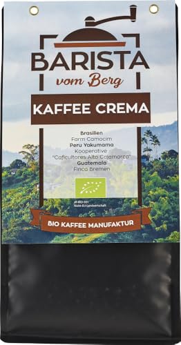 Barista vom Berg Bio Cafe Crema (1 x 500 gr) von Barista vom Berg