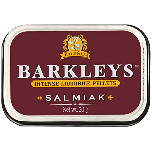 Barkleys Liquorice Salmiak Pastillen Lakritz mit Salmiak Geschmack 20g von Barkleys