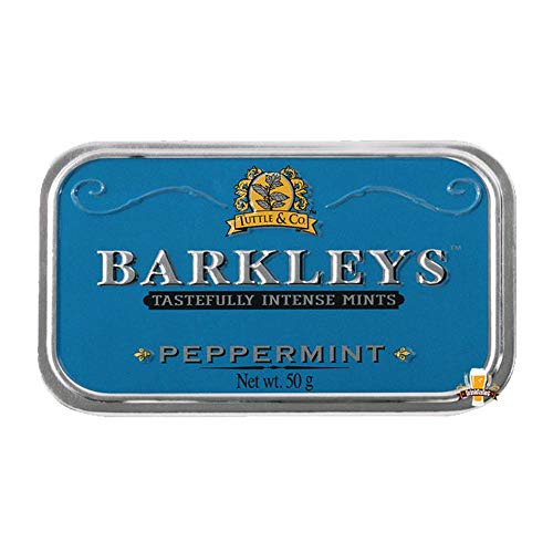 Barkleys Peppermint Pfefferminz-Pastillen 6 x 50g von Barkleys