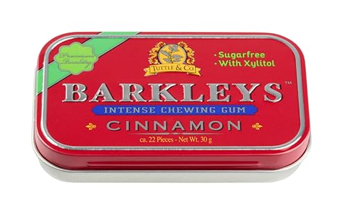Barkleys Kaugummi zuckerfrei mit Cinnamon GUM 1 x 30 gr. von Barkleys