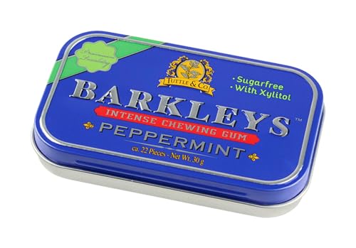 Barkleys Kaugummi zuckerfrei mit Peppermint GUM 1 x 30 gr. von Barkleys