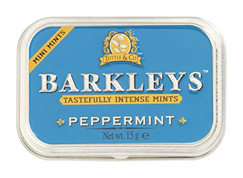 Barkleys Mini mints - Peppermint, 12 tins, 12er Pack (12 x 15 g) von Barkleys