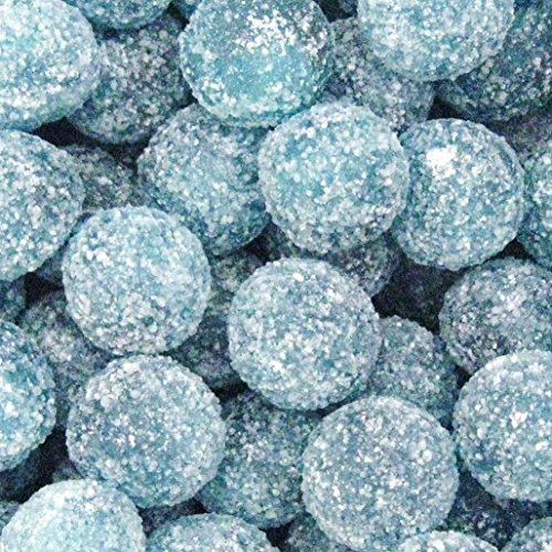Barnetts Mega Sour saure Bonbons, Himbeere, 500 g von Barnetts