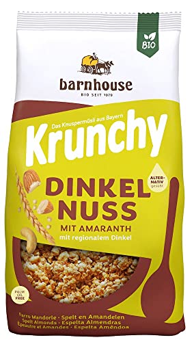 Barnhouse Bio Krunchy Amaranth Dinkel-Nuss (2 x 375 gr) von Barnhouse