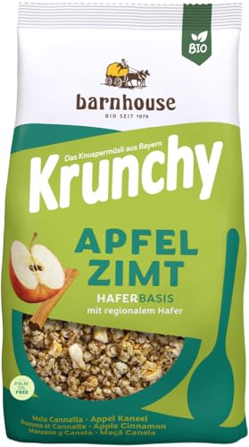 Barnhouse Bio Krunchy Apfel Zimt (1 x 375 gr) von Barnhouse