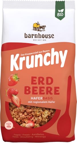 Barnhouse Bio Krunchy Erdbeer (6 x 700 gr) von Barnhouse