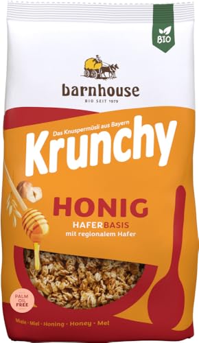 Krunchy Honig 2 x 600 gr von Barnhouse