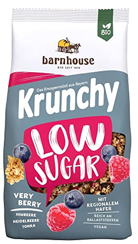 Barnhouse Bio Krunchy Low Sugar Very Berry (6 x 375 gr) von Barnhouse