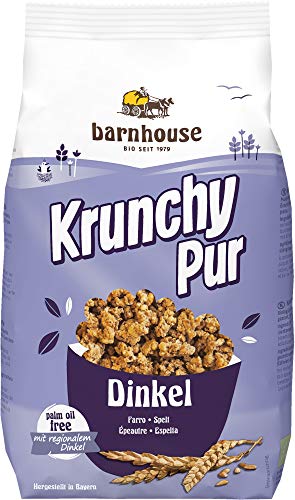 Krunchy Dinkel alternativ gesüßt 2 x 375 gr von Barnhouse