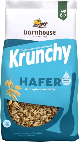 Barnhouse Bio Krunchy Hafer alternativ gesüßt (2 x 375 gr) von Barnhouse