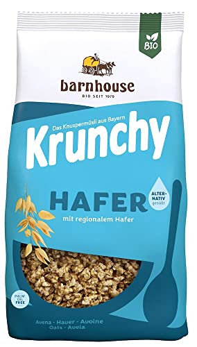 Barnhouse Bio Krunchy Hafer alternativ gesüßt (2 x 375 gr) von Barnhouse