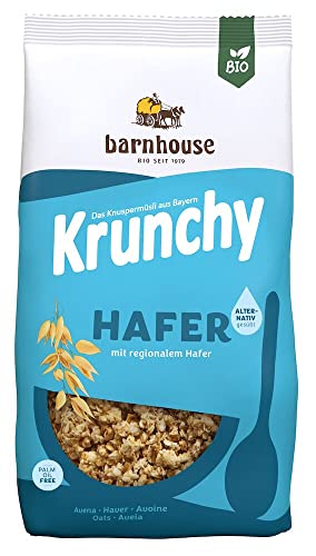Barnhouse Bio Krunchy Hafer alternativ gesüßt (2 x 750 gr) von Barnhouse
