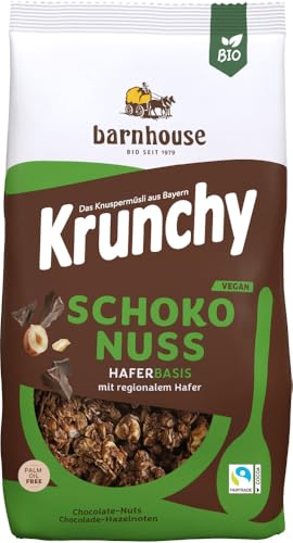 Krunchy Schoko-Nuss 6 x 750 gr von Barnhouse
