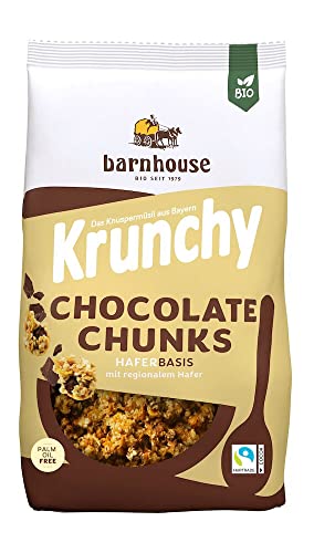 Barnhouse Bio Krunchy Chocolate Chunks (2 x 500 gr) von Barnhouse