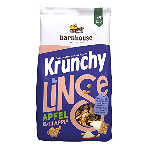 Krunchy Linse Apfel 325g 2 x 325 gr von Barnhouse