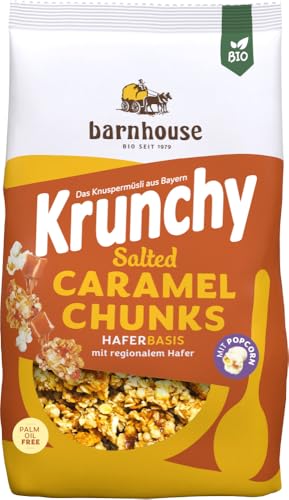 Barnhouse Krunchy Salted Caramel Chunks (6 x 500 gr) von Barnhouse