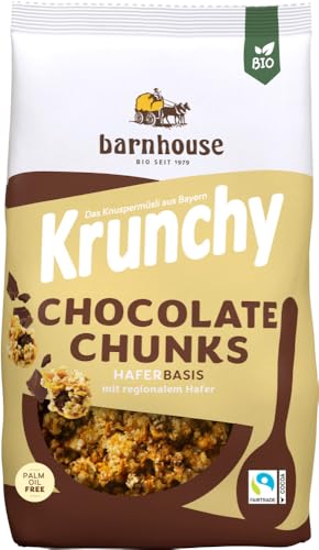 Krunchy Chocolate Chunks 18 x 500 gr von Barnhouse