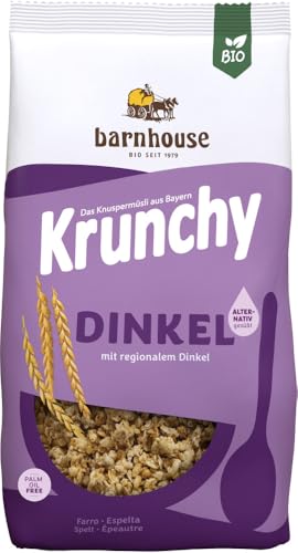 Krunchy Dinkel alternativ gesüßt 6 x 750 gr Krunchy Dinkel alternativ gesüßt 6 x 750 gr von Barnhouse