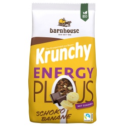 Krunchy Plus Energy mit Schoko & Banane von Barnhouse