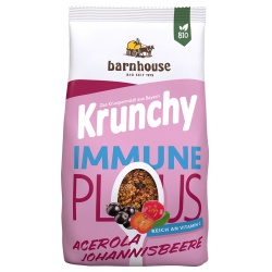 Krunchy Plus Immune mit Acerola & Johannisbeere von Barnhouse