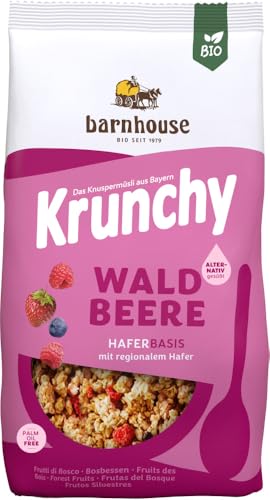 Krunchy Waldbeere alternativ gesüßt 12 x 750 gr Krunchy Waldbeere alternativ gesüßt 12 x 750 gr von Barnhouse