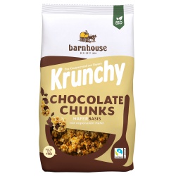 Krunchy & Friends mit Zartbitterschokolade von Barnhouse