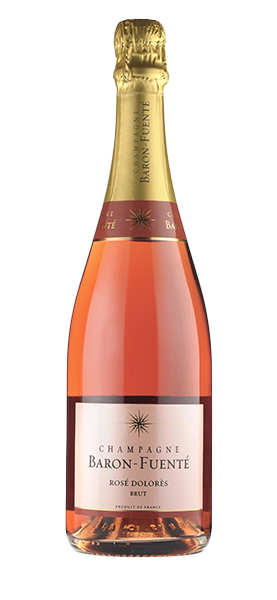 Champagne "Dolorès Baron Fuenté" Rosé Brut von Baron Fuenté