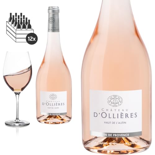 12er Karton 2022 Côteaux Varois en Provence rose HAUT DE L'AUTIN von Château d'Ollières - Roséwein von Baron-Fuente