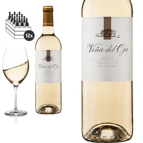 12er Karton 2023 Rioja blanco Vina del Oja von Bodegas Senorio de Arana - Weisswein 12er Karton 2023 Rioja blanco Vina del Oja von Bodegas Senorio de Arana - Weisswein von Baron-Fuente