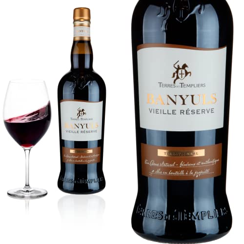 3er Karton Banyuls Traditionel Vieille Reserve lieblich von Terres des Templiers - Rotwein von Baron-Fuente